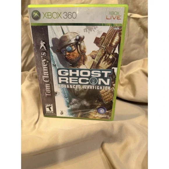 Ubisoft Ghost Recon Advanced Warfighter Xbox 360 2006 NTSC with Case & Manual