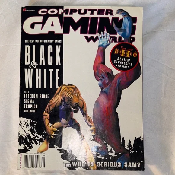 COMPUTER GAMING WORLD MAGAZINE SEPT 2000 ISSUE 194