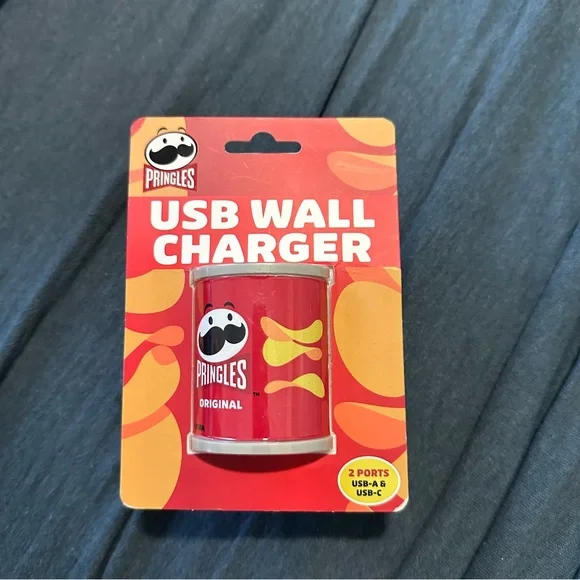 Pringle Red USB Wall Charger NWT
