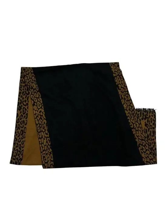Chelsey 100% Silk Leopard Print Scarf/Shawl