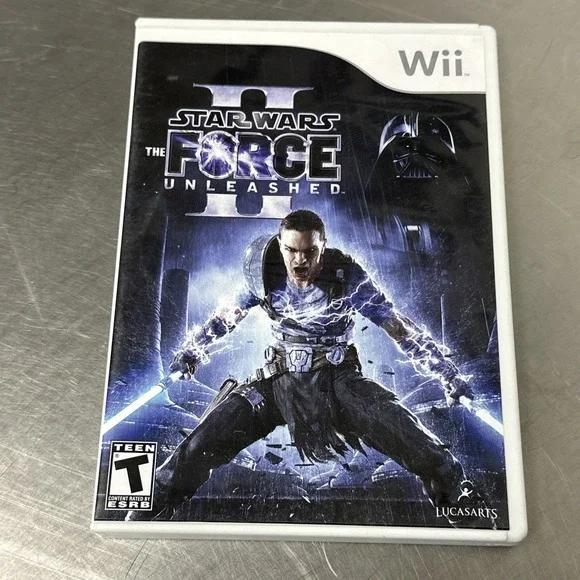 Star Wars: The Force Unleashed II Nintendo Wii 2010 Case Manual