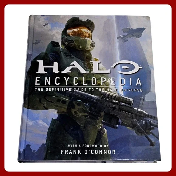 Halo Encyclopedia‎ Definitive Guide Hardcover Book DK 343 Industries Xbox 360