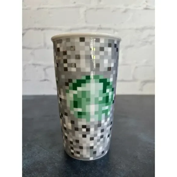 Starbucks X Rodarte Pixel Coffee Tumbler 2012