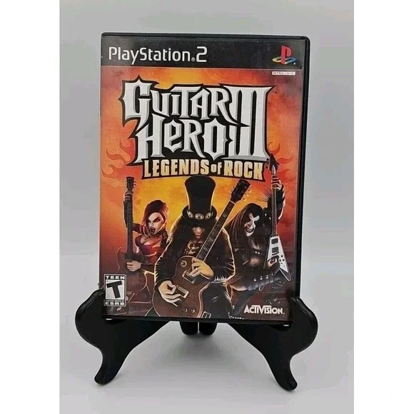 Guitar Hero 3 Legends‎ of Rock PS2 PlayStation 2: No Manual