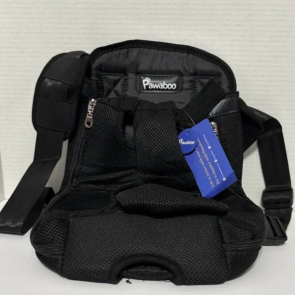 Pawaboo Black Dog Carrier Backpack XL. Would Use for S-M Dog or Cat