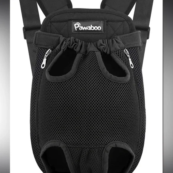 Pawaboo Black Dog Carrier Backpack