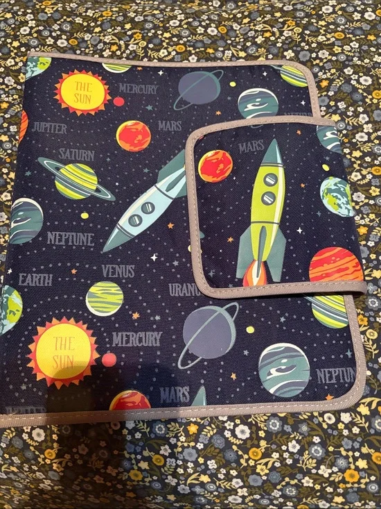 Pottery Barn Kids Space Planets Binder
