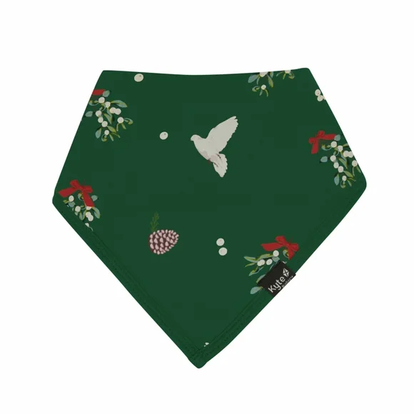 Kyte Baby Bamboo Bib In Mistletoe NIB/NWT
