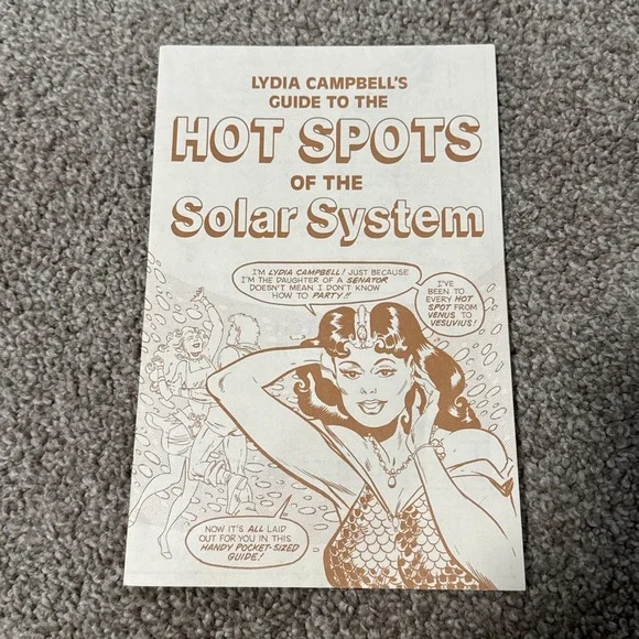 Leather Goddesses of Phobos Commodore 64 Hint Booklet Hot Spots Of Solar System