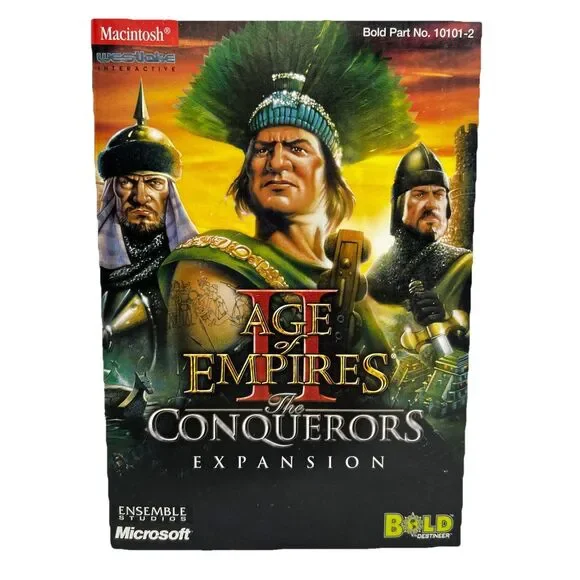 Age Of Empires 2: The Age of Kings/The‎ Conquerors Expansions Manual (No Game)