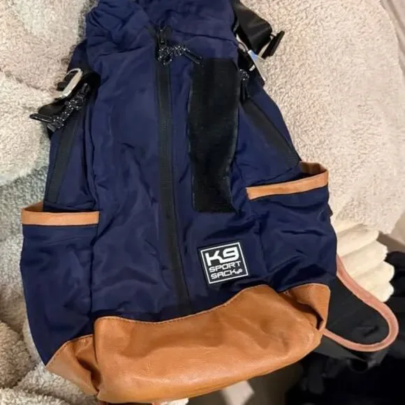 Urban Sport Sack Dog Carrier – Navy (Medium)
