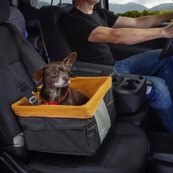 Kurgo Rover Dog Car Booster Seat for Dogs up to 13.5kg Dog Car Travel K00044