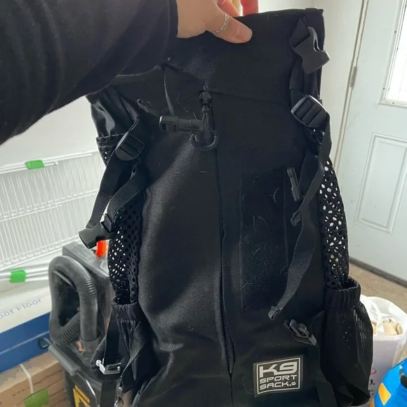 Black Backpack Dog Carrier