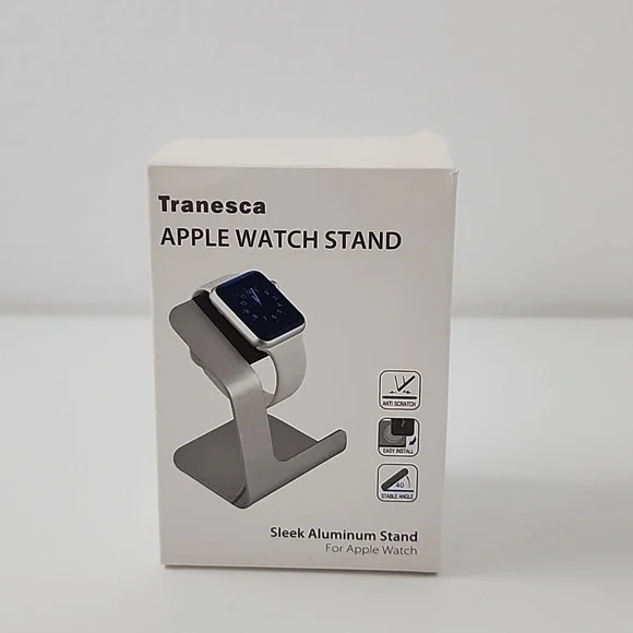 Tranesca Apple Watch Stand Silver