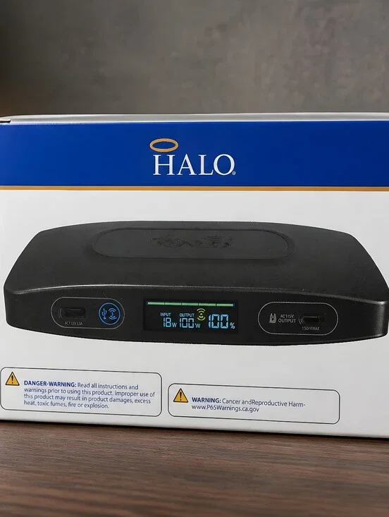 (#19) Halo Power Station 100, Portable Anchor Blue Color