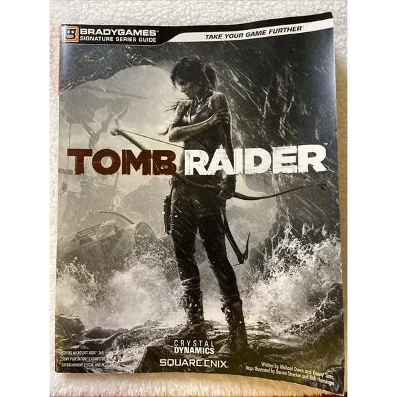 Tomb Raider‎ 2013 Bradygames Official Strategy Game Guide XBOX 360/PS3/PC