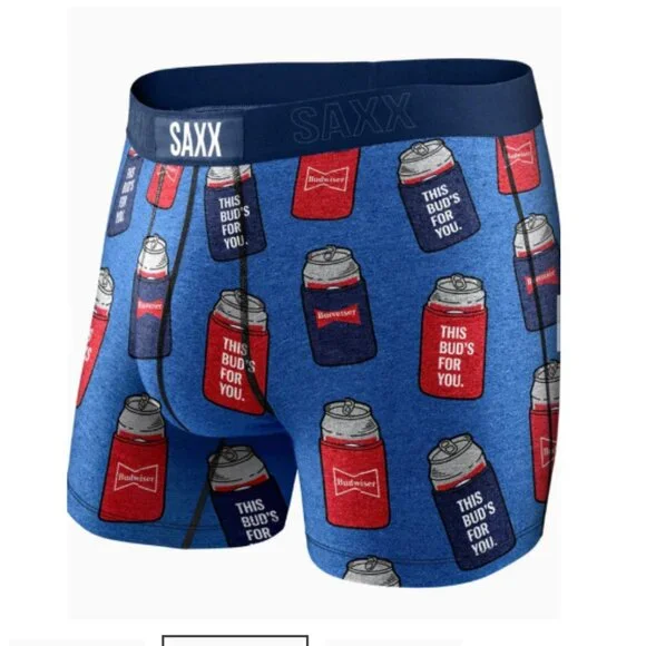 SAXX VIBE Boxer Briefs “Bud Koozies
