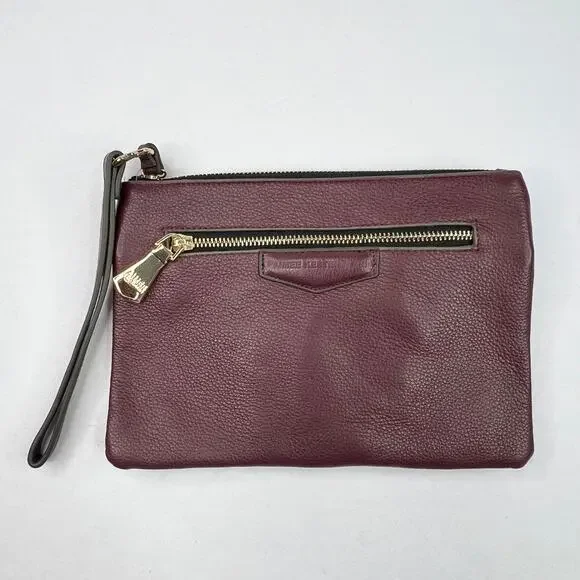 Aimee Kestenberg Burgundy Charging Wristlet