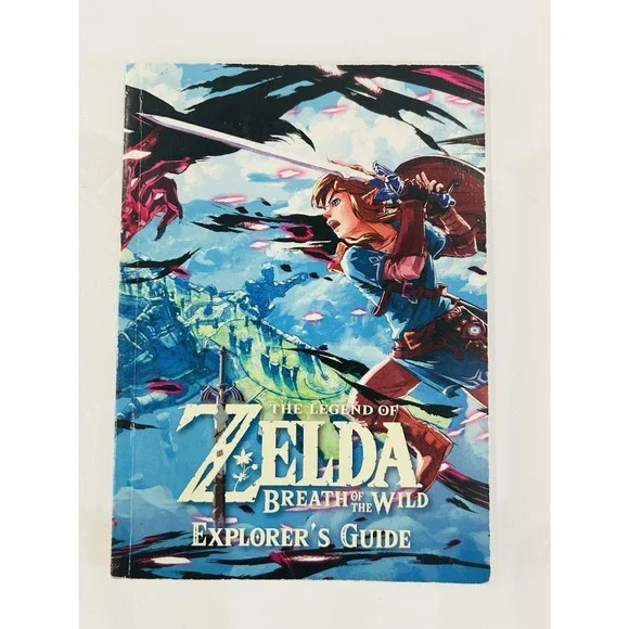 Nintendo Switch The Legend Of Zelda Breath Of The Wild Explorers Guide Book ONLY