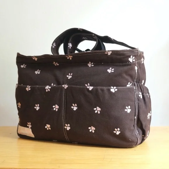 Brody Bags Brown & Pink Small Pet Carrier Bag