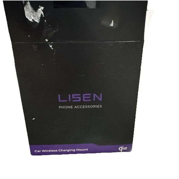 LISEN W119 Qi2 15W Car Wireless Charging Mount Round MagSafe Style Open Box