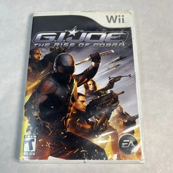 G.I. Joe:‎ The Rise of Cobra (Nintendo Wii) No Manual - Tested & Working!