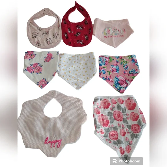 Baby Bibs Bundle Lot Mix Brands