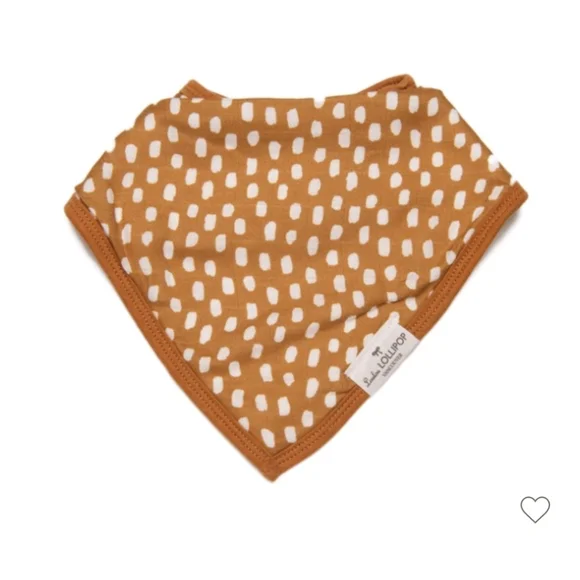 Loulou Lollipop 2pk Muslin Bandana Bib Set