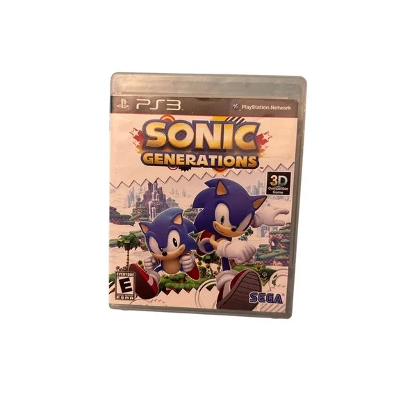 Sonic Generations‎ (Sony PlayStation 3, 2011) no manual