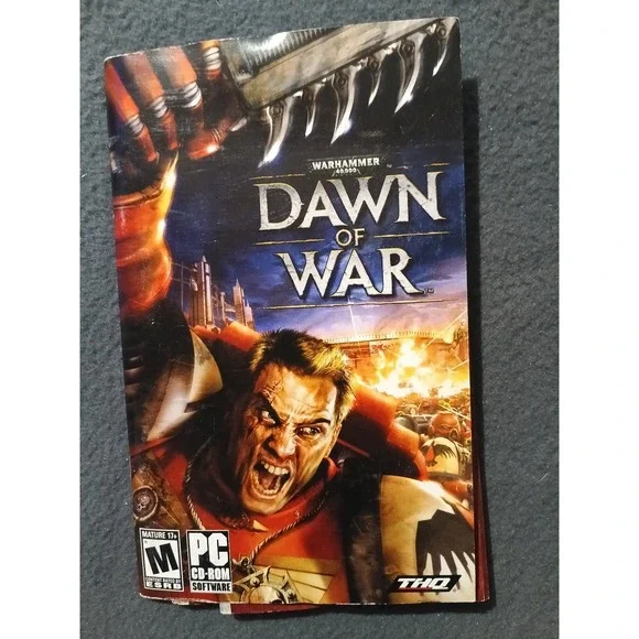 Warhammer 40,000 Dawn of War Manual PC Original Replacement Guide