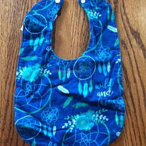Wild and Free Bib BIB1362 Handmade NWT Boutique