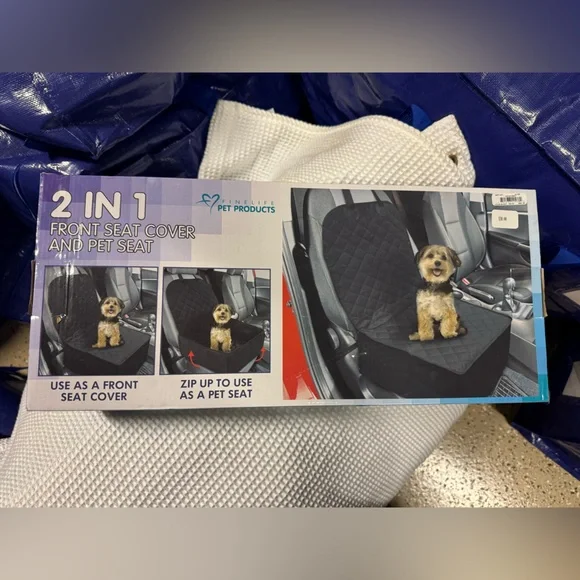 Finelife 2 in 1 Front Seat Cover and Pet Seat