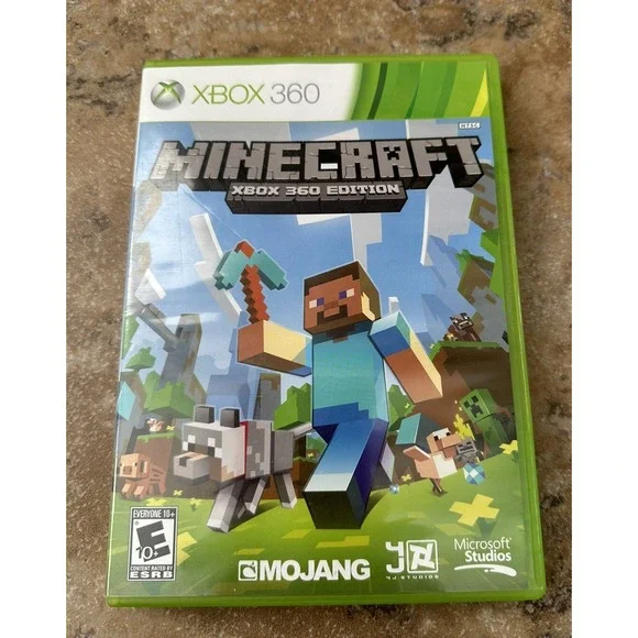 Minecraft Xbox 360 Edition (Microsoft Xbox360, 2004) No Manual