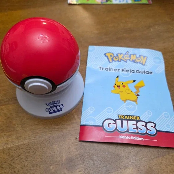 Pokemon Trainer Guess‎ Kanto Edition Electronic Game with Field Guide