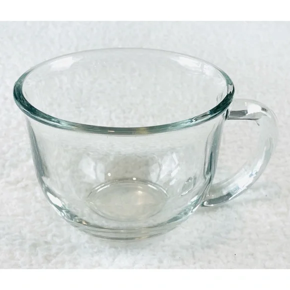 Minimalist Clear Glass Coffee Mug