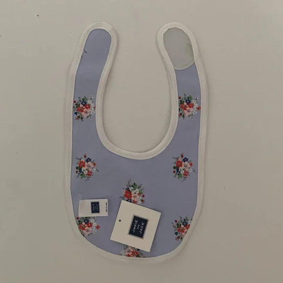 Janie and Jack Reversible Floral Bib