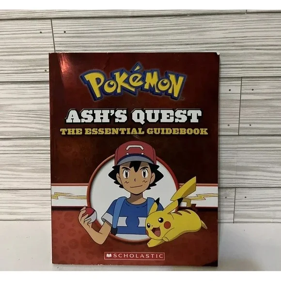 Ash's‎ Quest: The Essential Guidebook (Pokémon) by Whitehill, Simcha