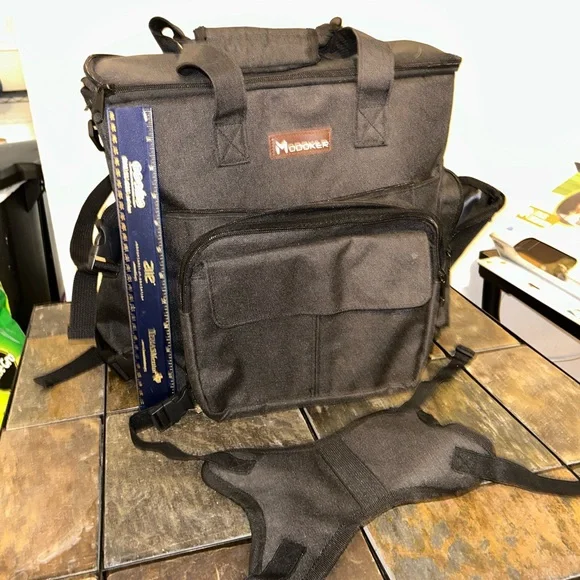 Modoker Black Backpack Travel Bag