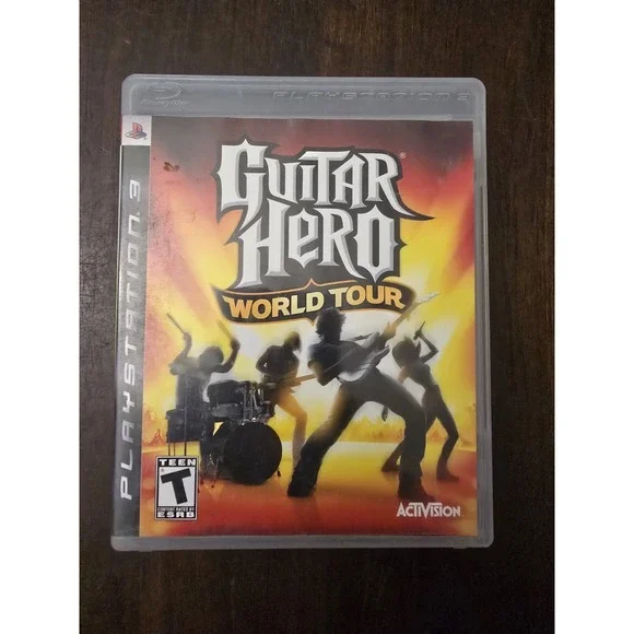 PlayStation 3 Guitar Hero: World Tour Sony 2008 PS3 Complete with Manual