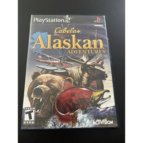 PS2 Playstation 2 - Cabela's Alaskan Adventures - Complete - CIB W/ Manual