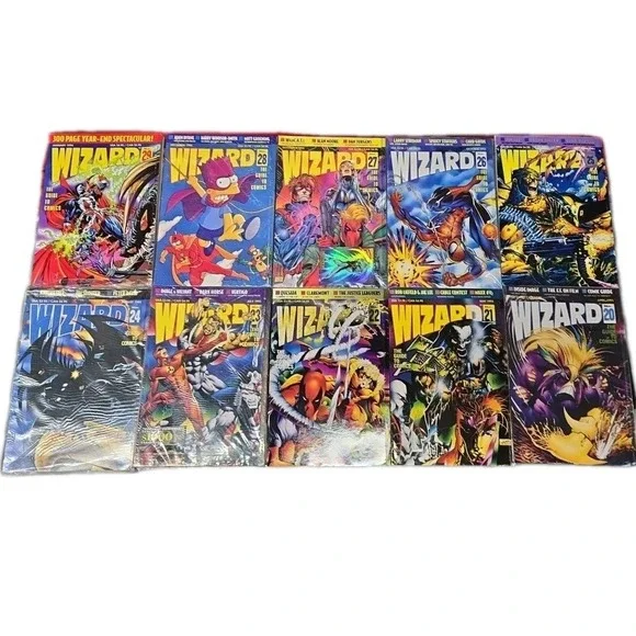 Wizard The Guide To Comics #20 - 29‎