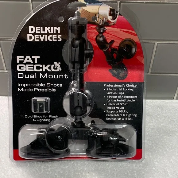 Fat Gecko Dual Mount - Black