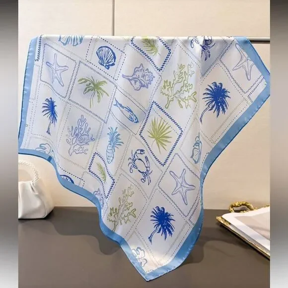 Coastal scarf in A1579