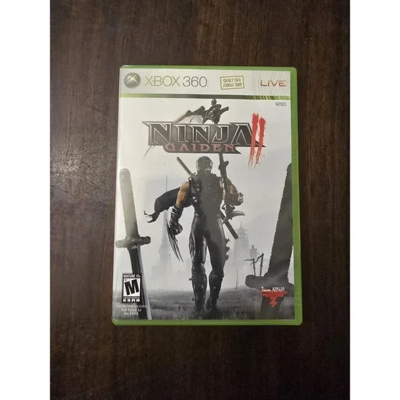Ninja Gaiden II Xbox 360 COMPLETE Manual Case Game TESTED