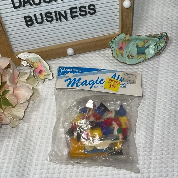🍎 PARRISH 1985 Magic Line Cake Decorating SET SNOW WHITE Cake Topper fairy…