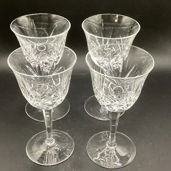 VTG Nachtmann Crystal Clear Cut Nierstein Cordial Wine Glasses-5