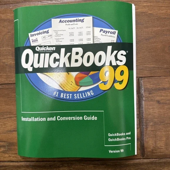 Vintage - QuickBooks 99, Installation and‎ Conversion Guide