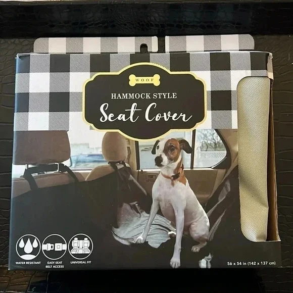 Woof Hammock Seat Cover for Pets