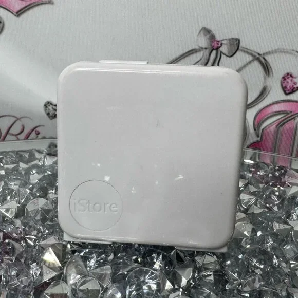 i-store USB dual plug 2 plug in white wall plug phone cords USB silver phone