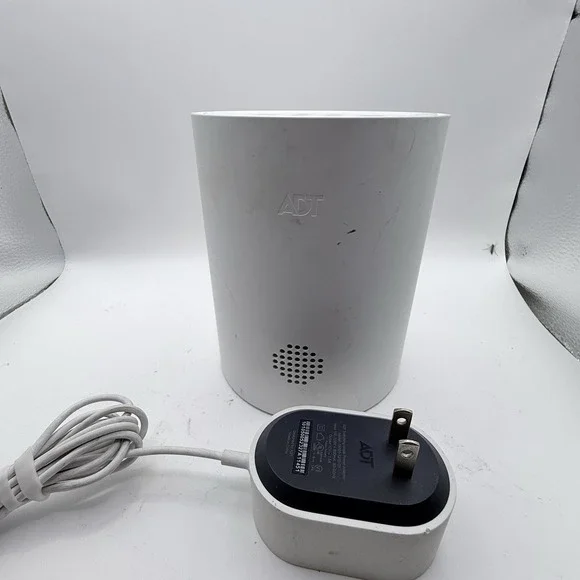 ADT Base White Model S501R0-01 w/ Power Cable